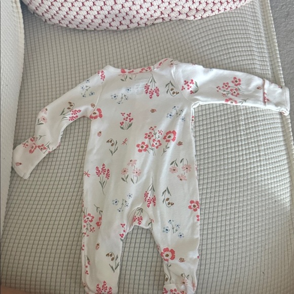 Carters : Floral Print Baby Footie - Picture 5 of 5